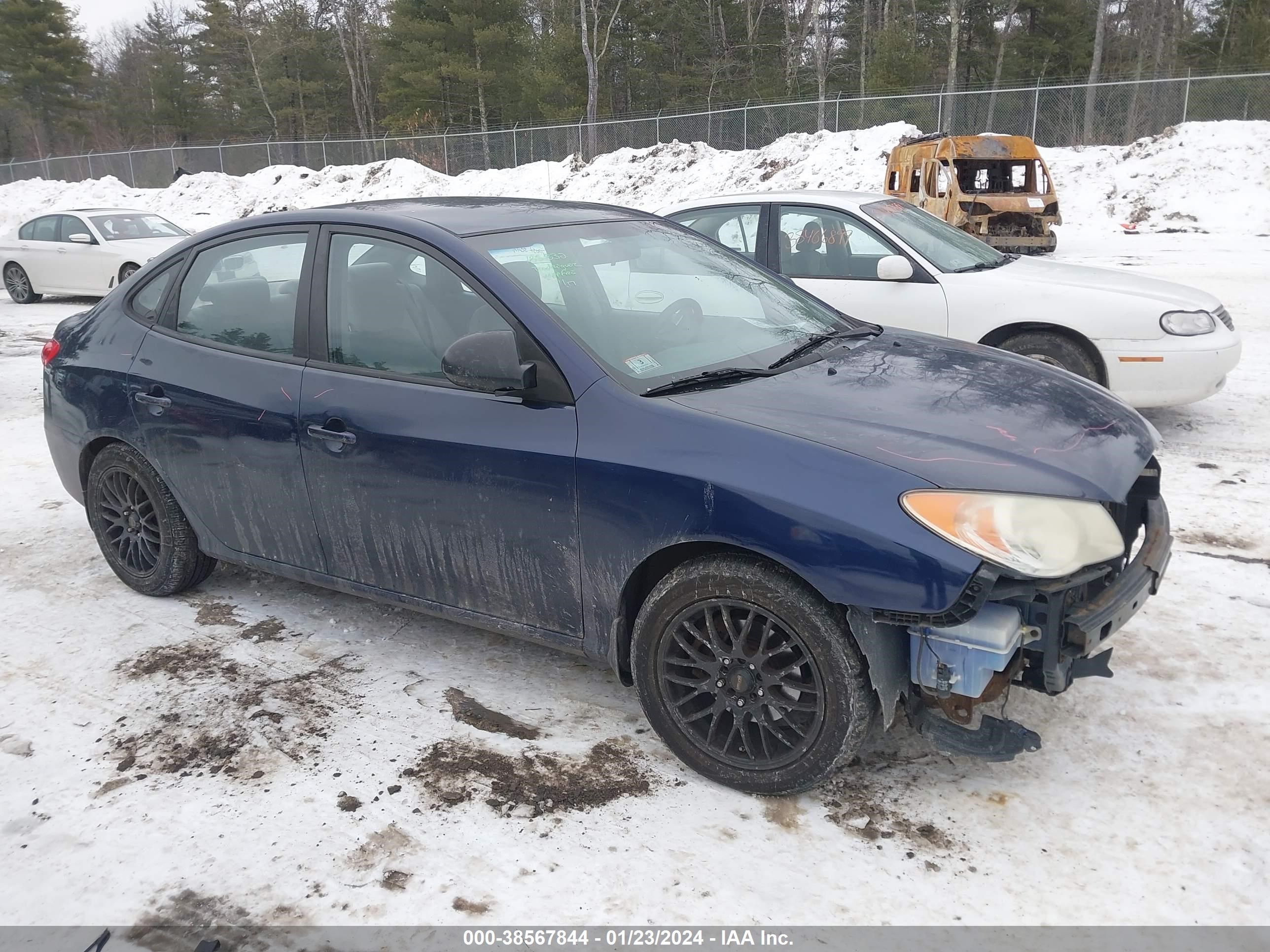 hyundai elantra 2008 kmhdu46d18u326669