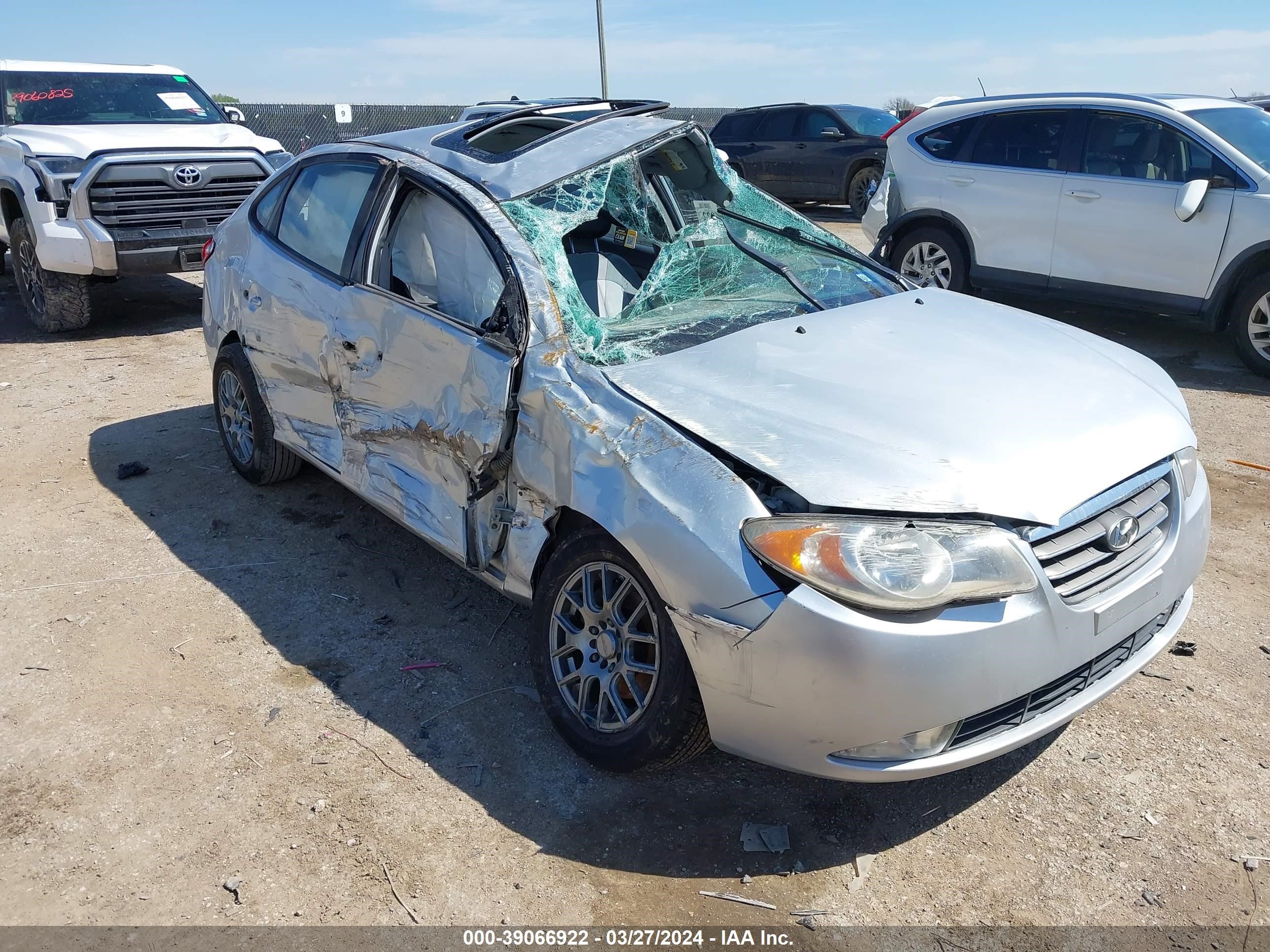 hyundai elantra 2008 kmhdu46d18u386578