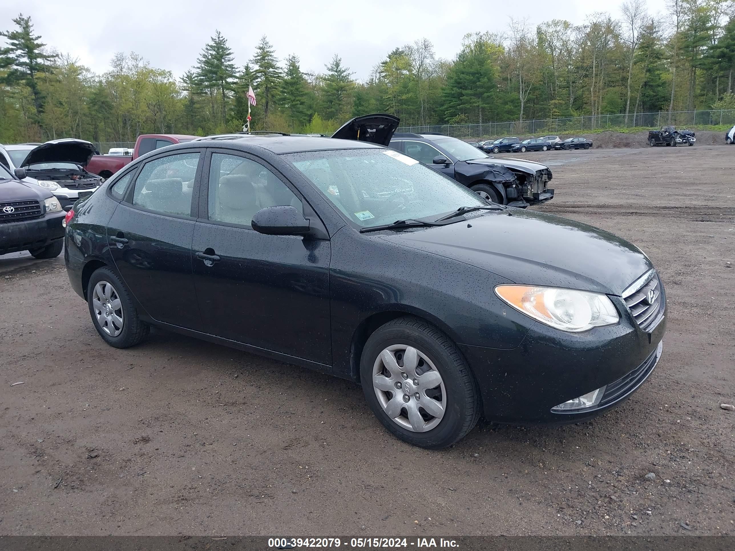 hyundai elantra 2007 kmhdu46d27u126852