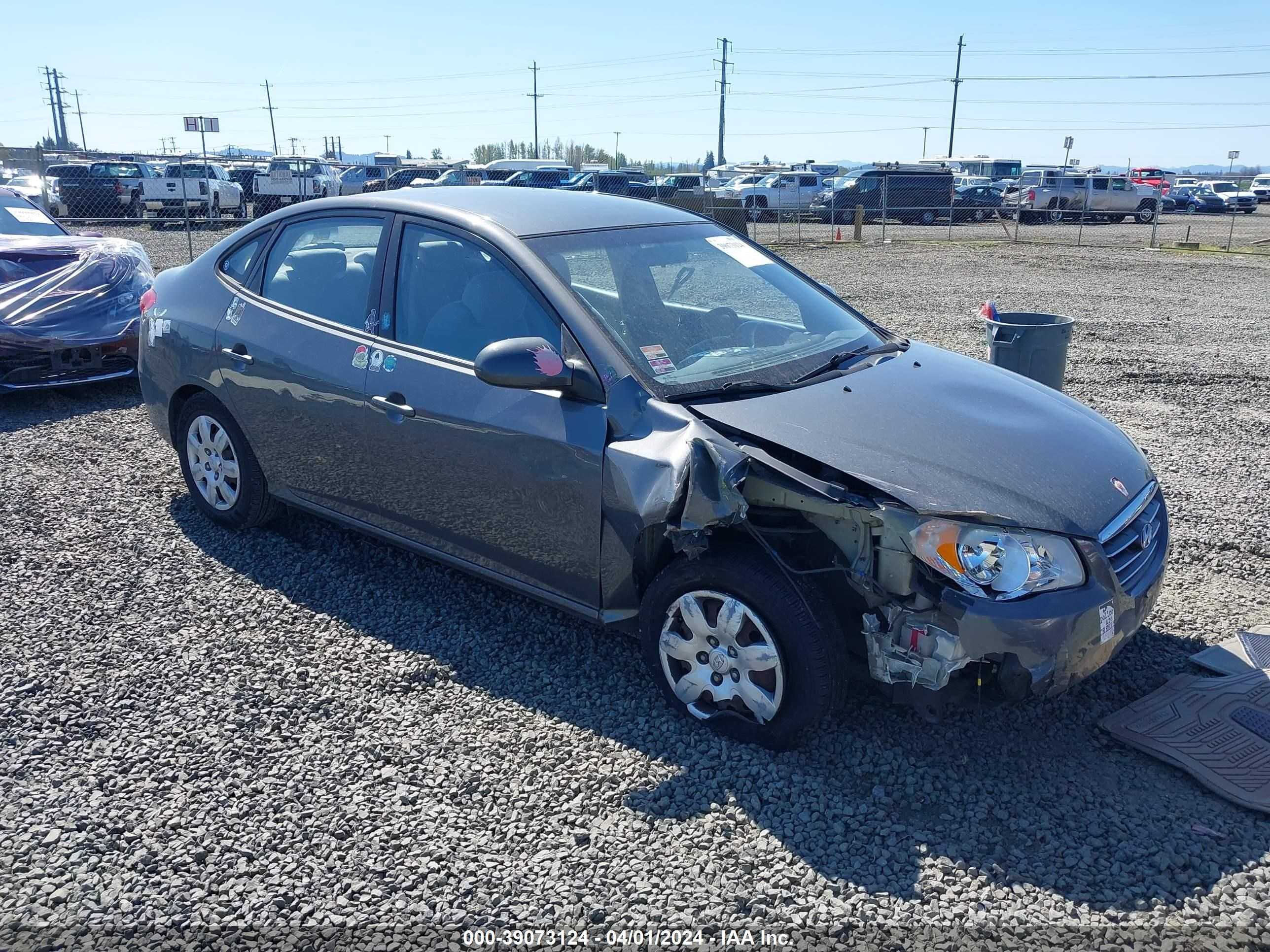 hyundai elantra 2008 kmhdu46d28u330519