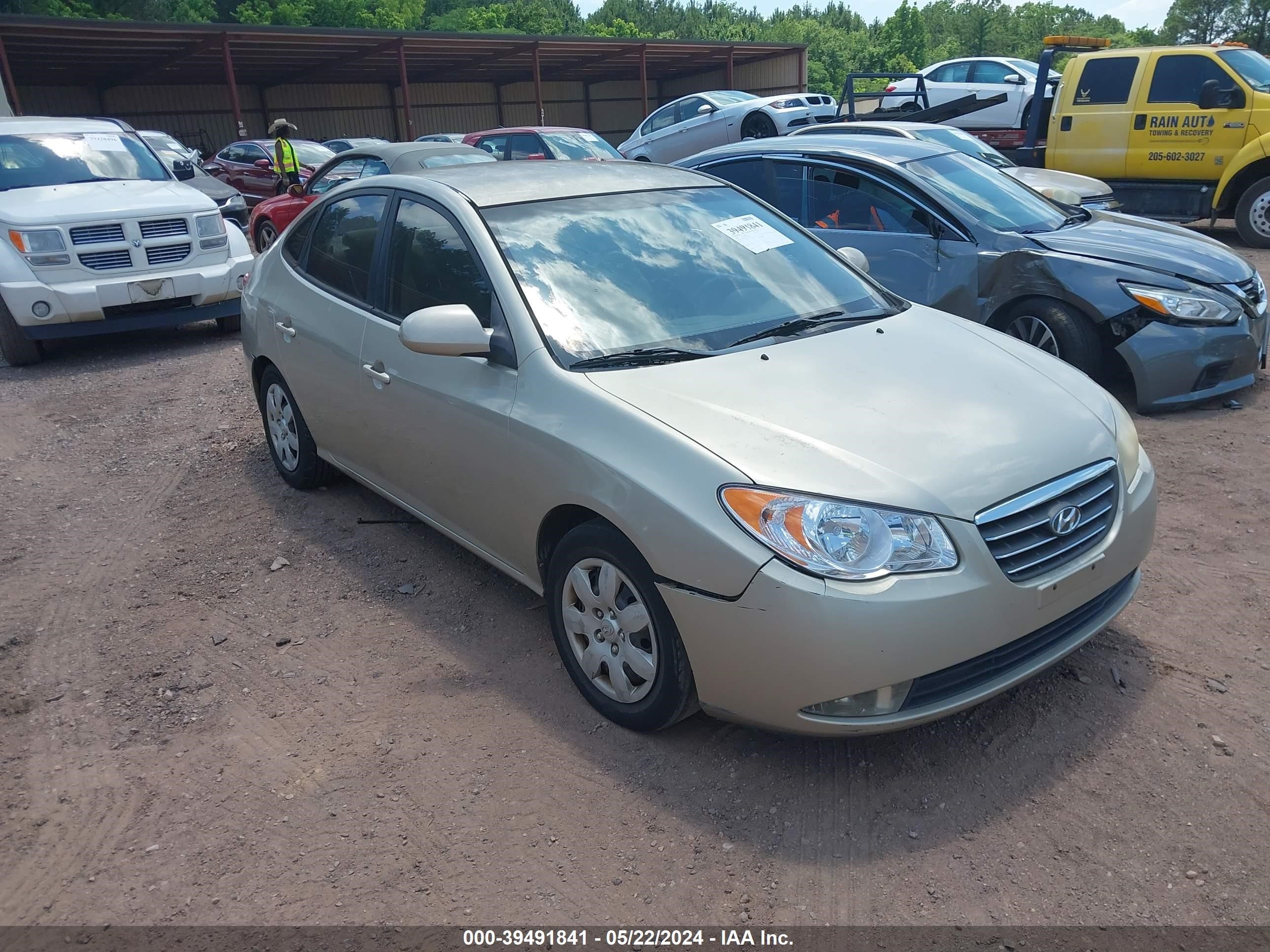 hyundai elantra 2008 kmhdu46d28u541669