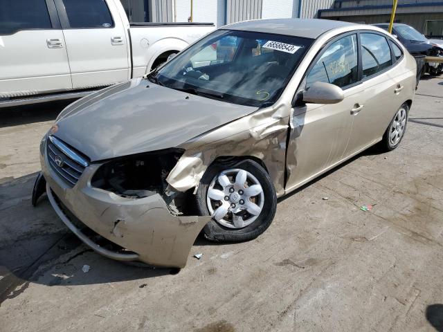 hyundai elantra gl 2009 kmhdu46d29u623760