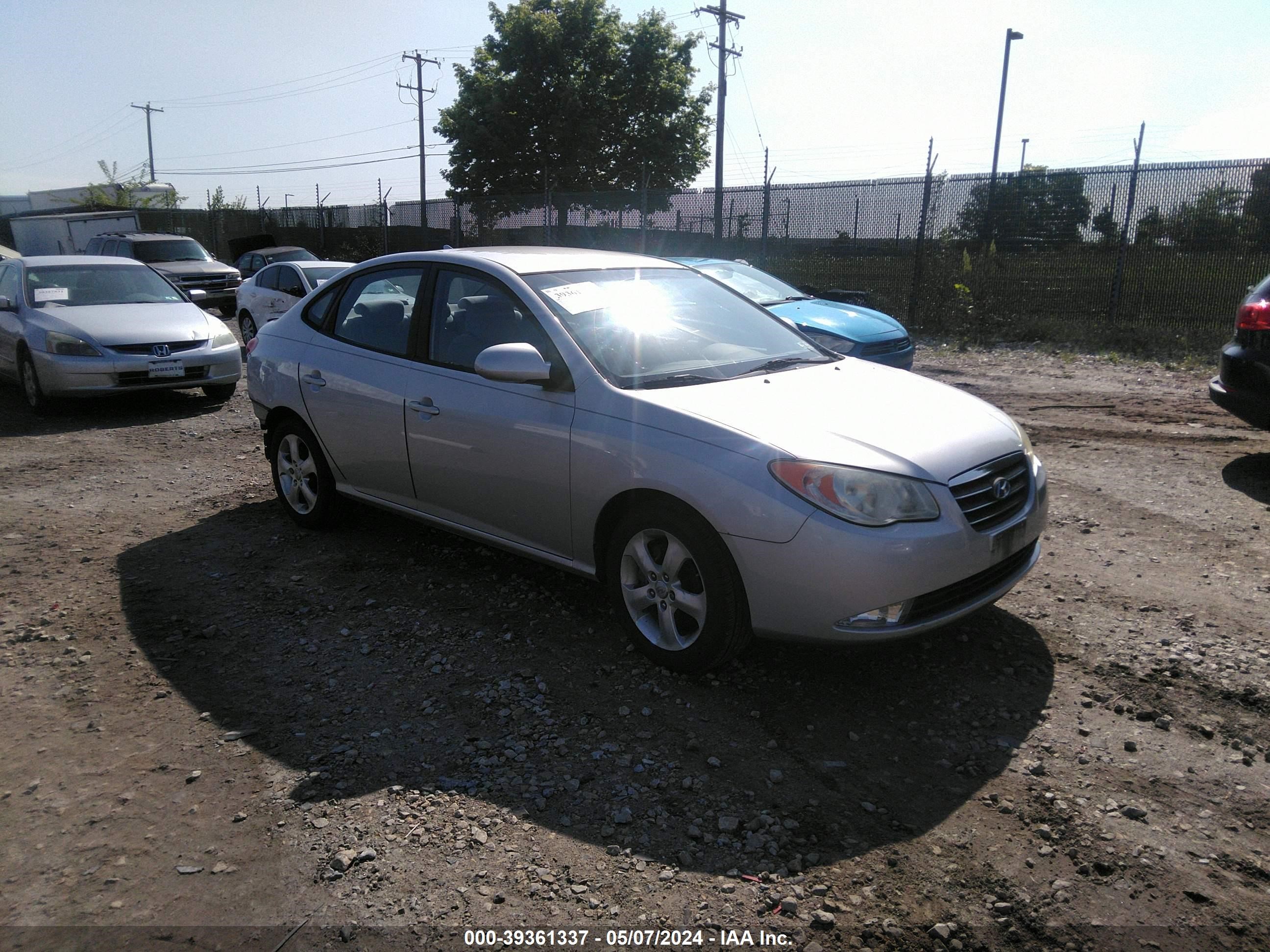 hyundai elantra 2009 kmhdu46d29u663160