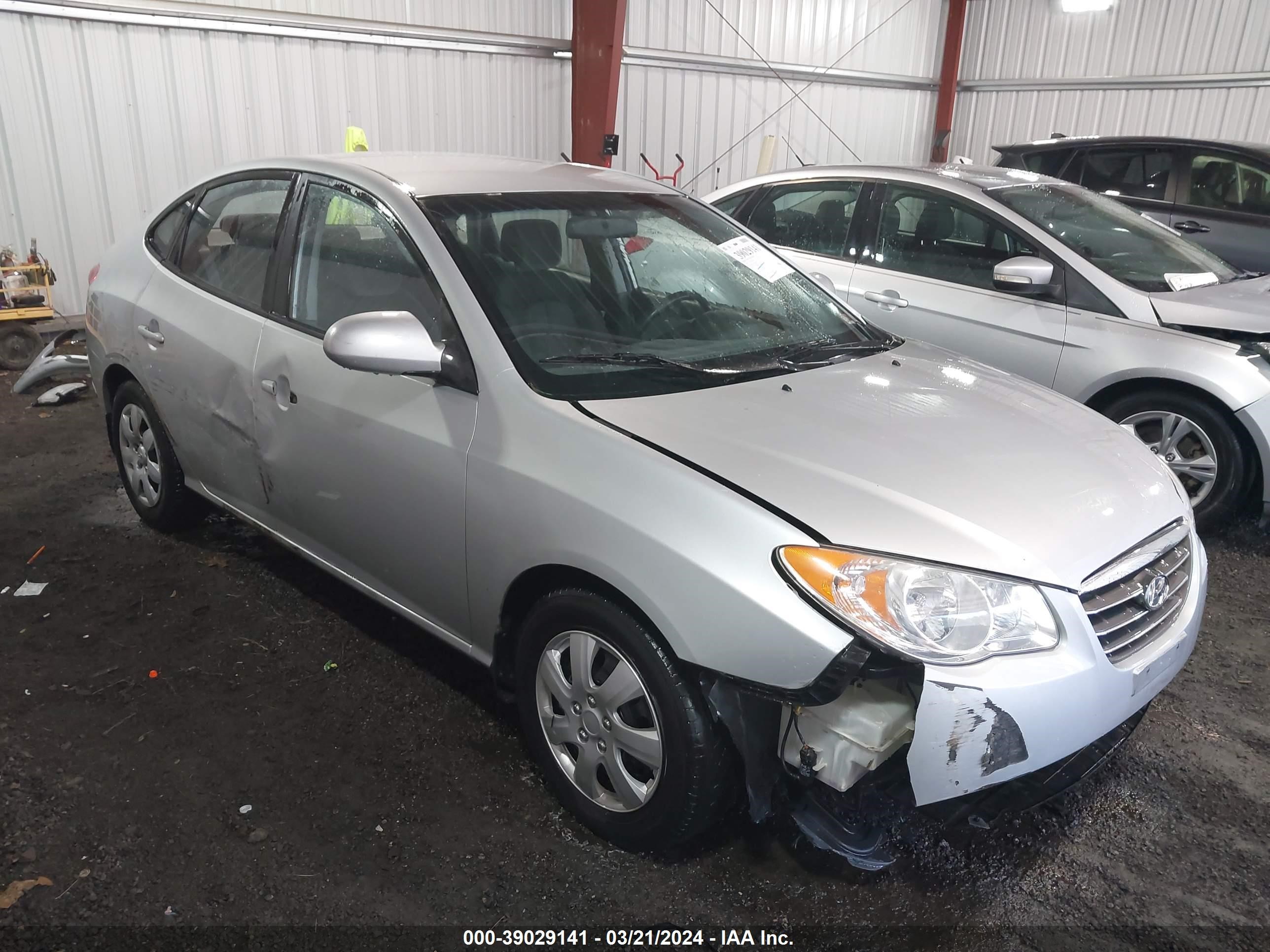 hyundai elantra 2007 kmhdu46d37u187529