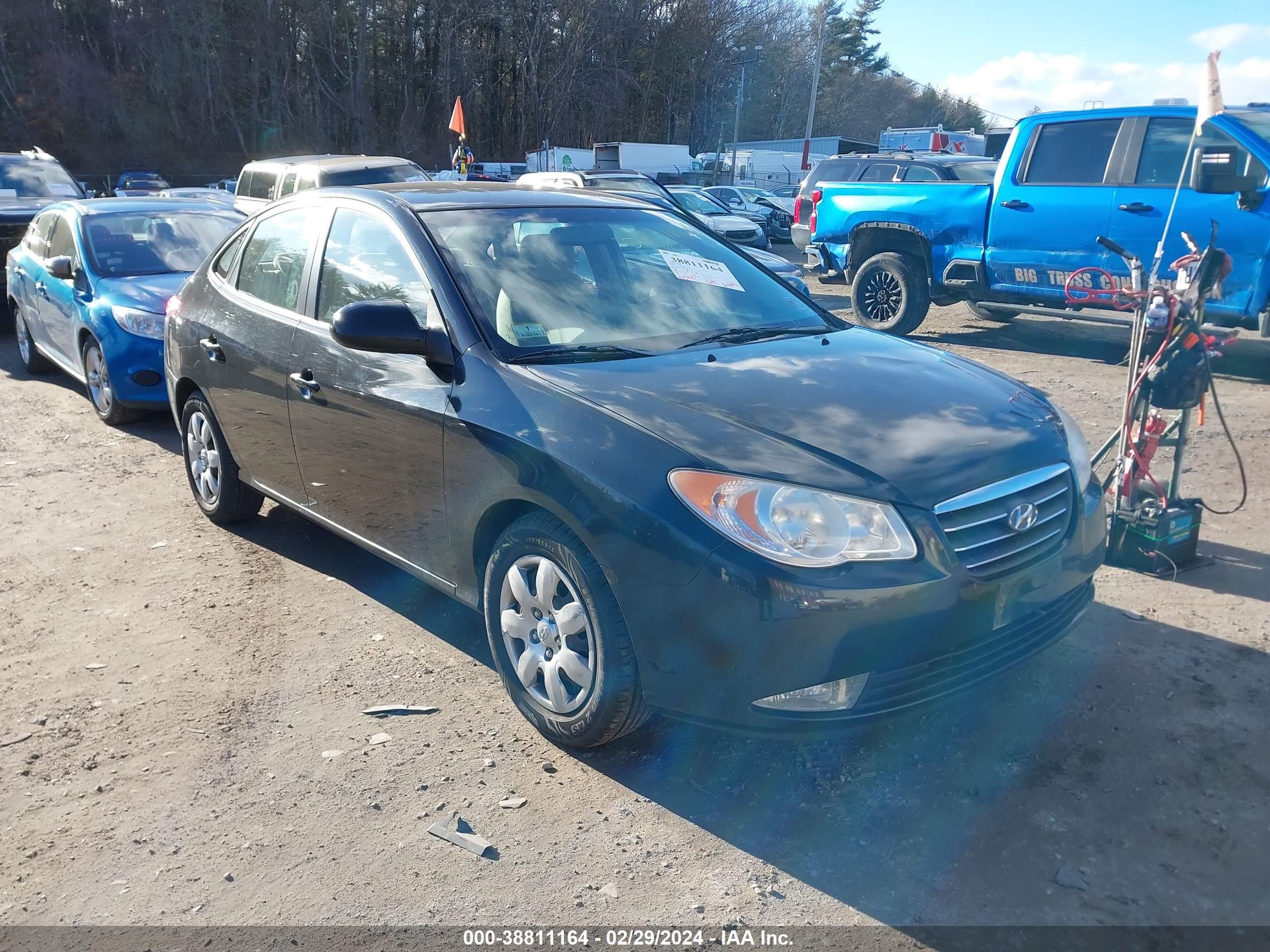 hyundai elantra 2008 kmhdu46d38u370477