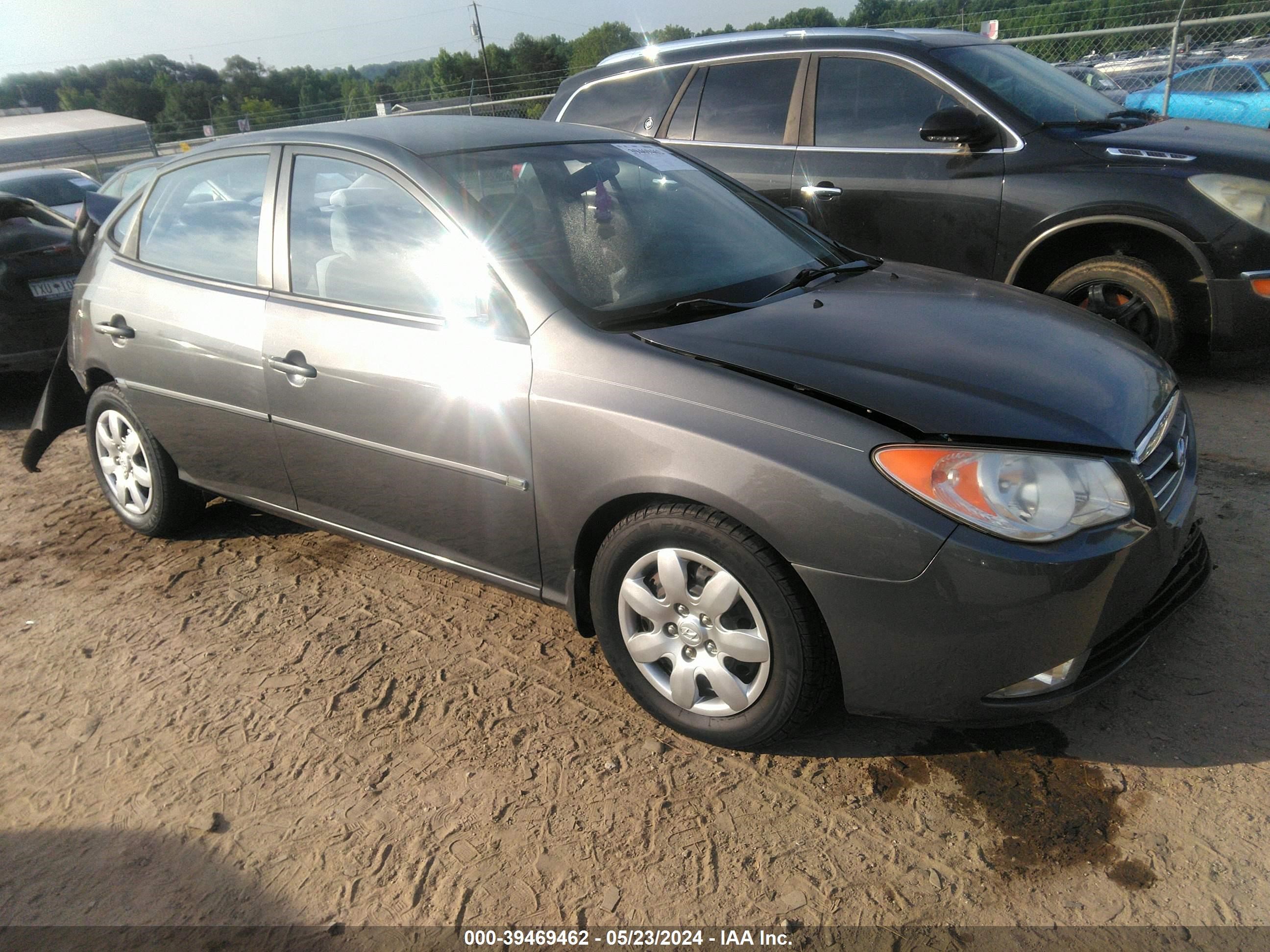 hyundai elantra 2008 kmhdu46d38u392883