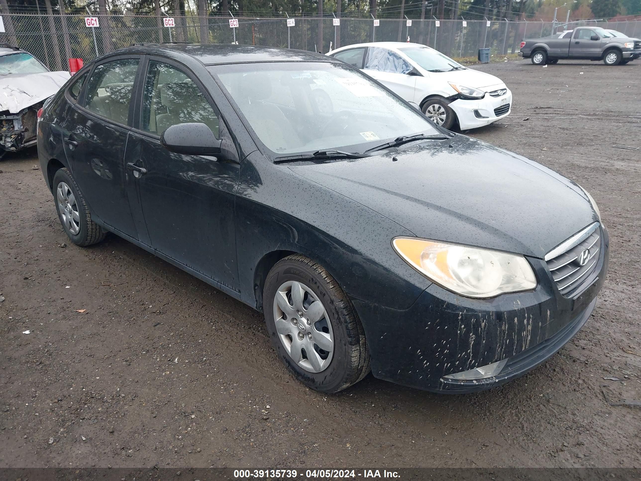 hyundai elantra 2008 kmhdu46d38u555368