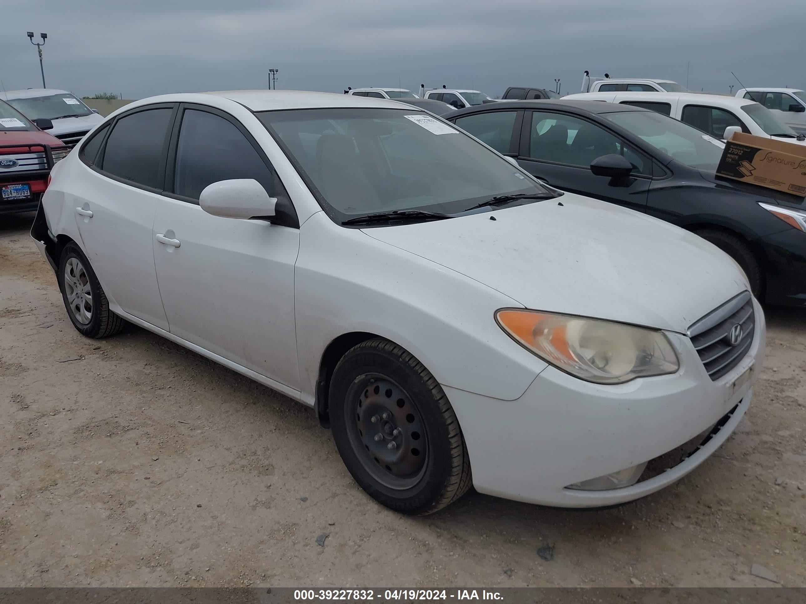 hyundai elantra 2009 kmhdu46d39u697849