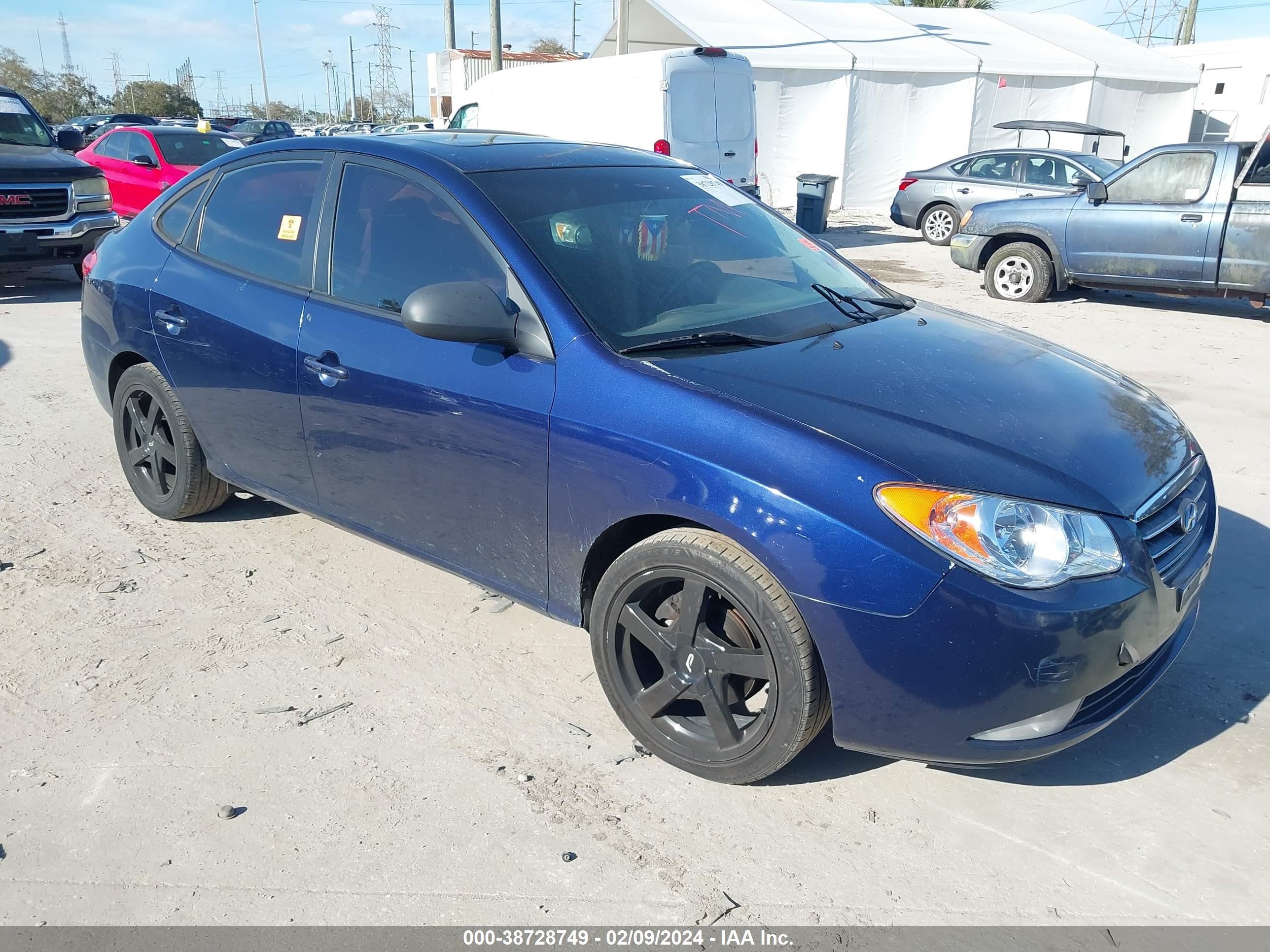 hyundai elantra 2007 kmhdu46d47u081008