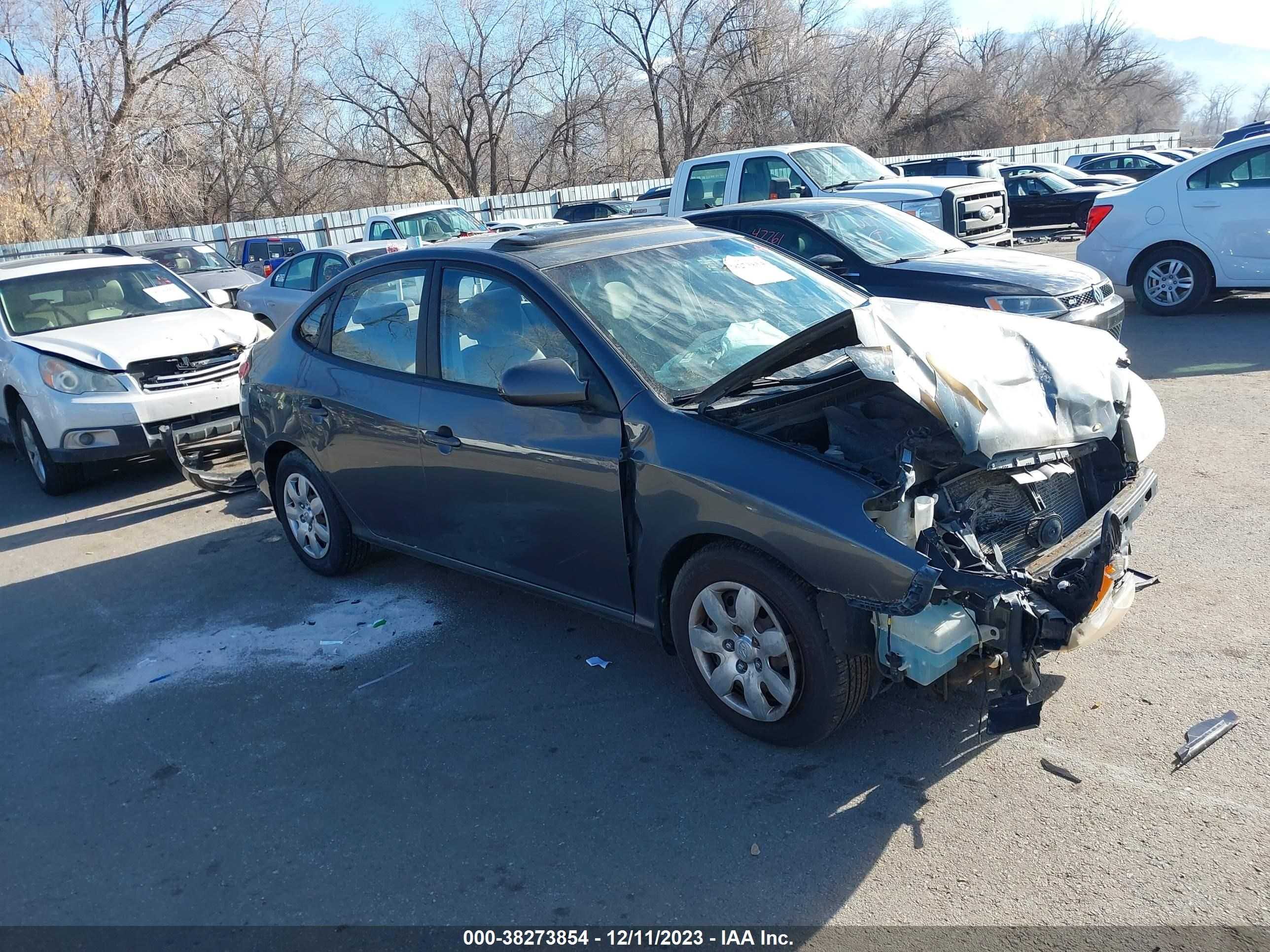 hyundai elantra 2007 kmhdu46d47u213734