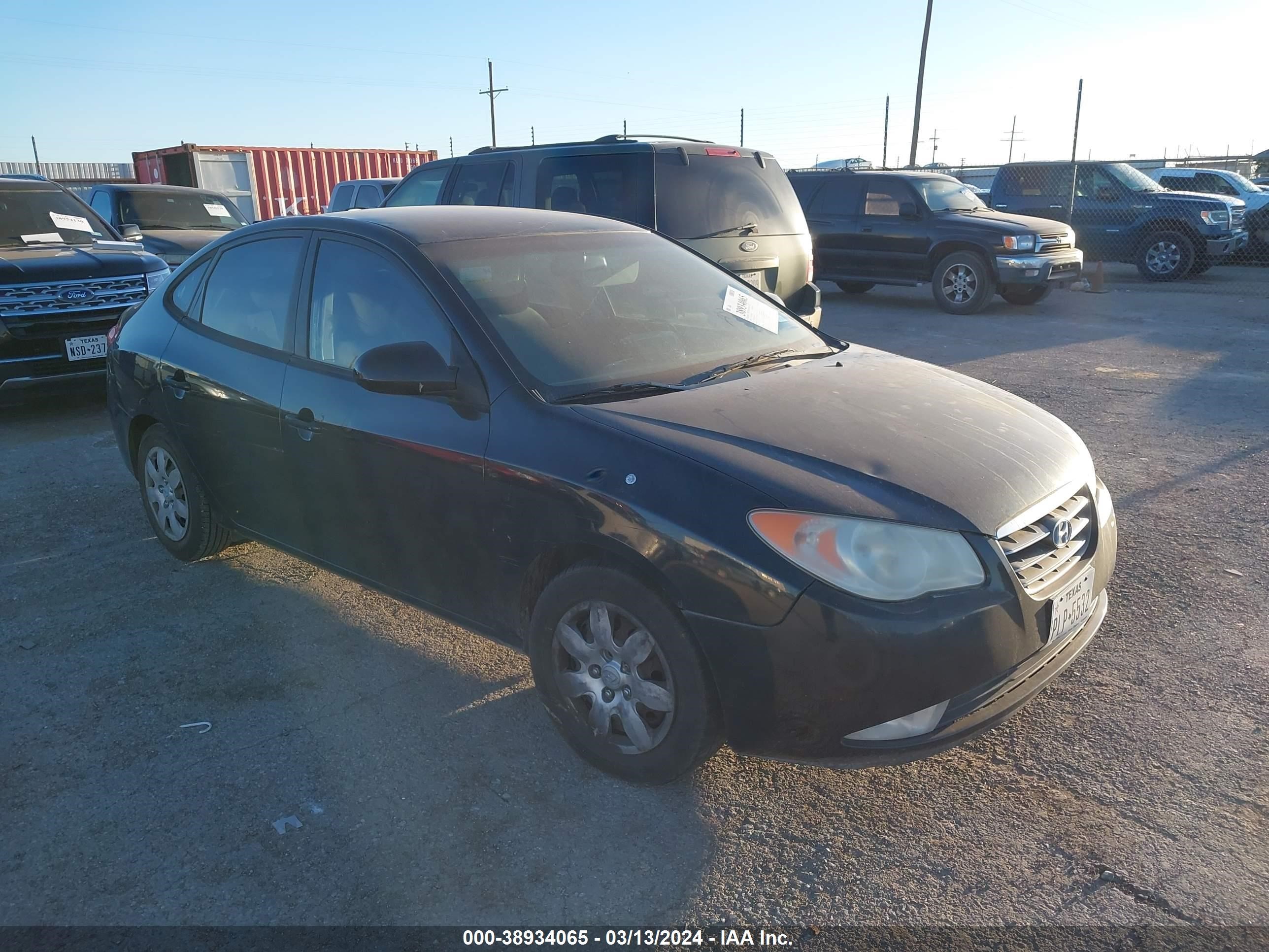 hyundai elantra 2008 kmhdu46d48u535355