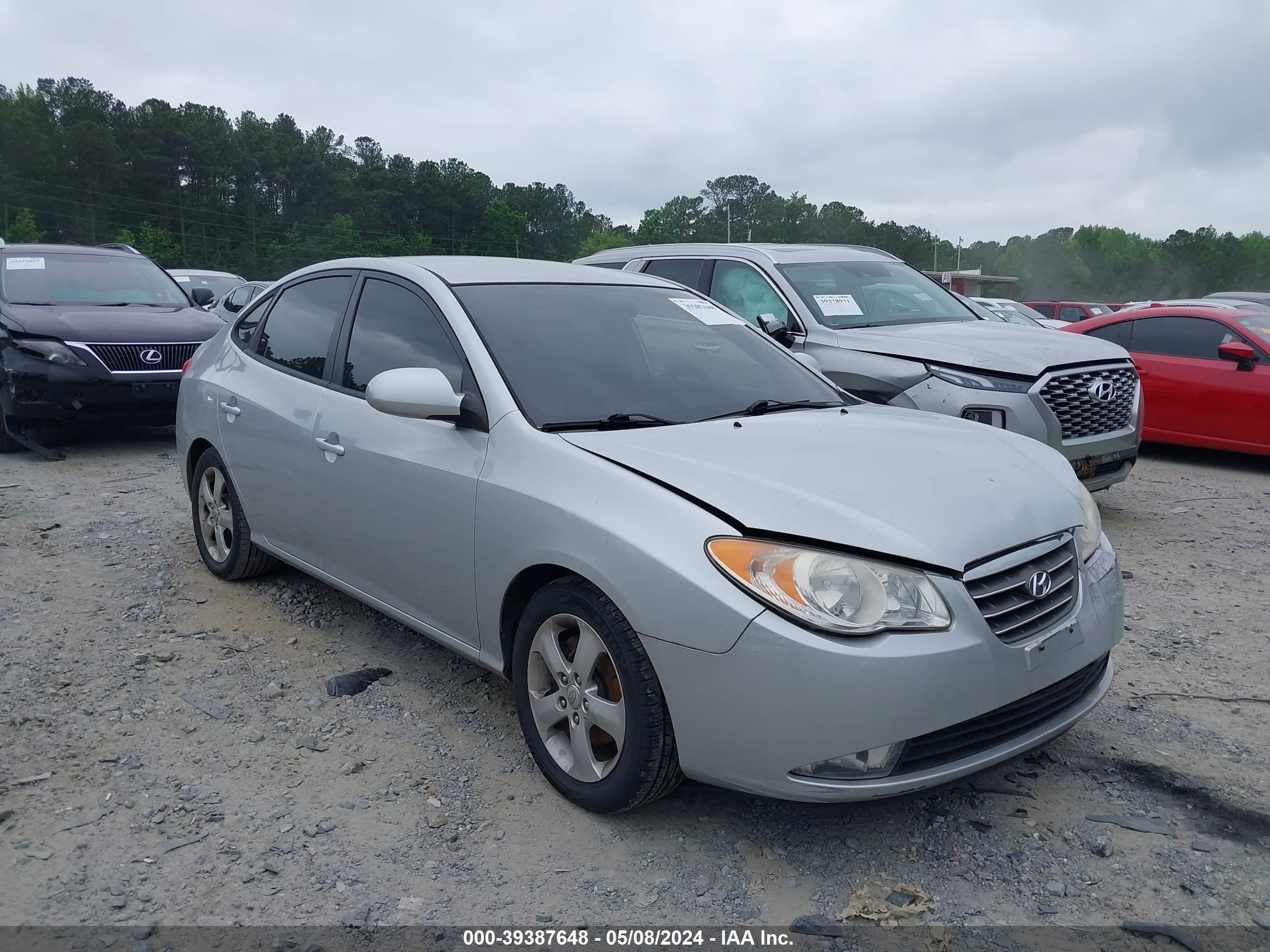 hyundai elantra 2008 kmhdu46d48u586063