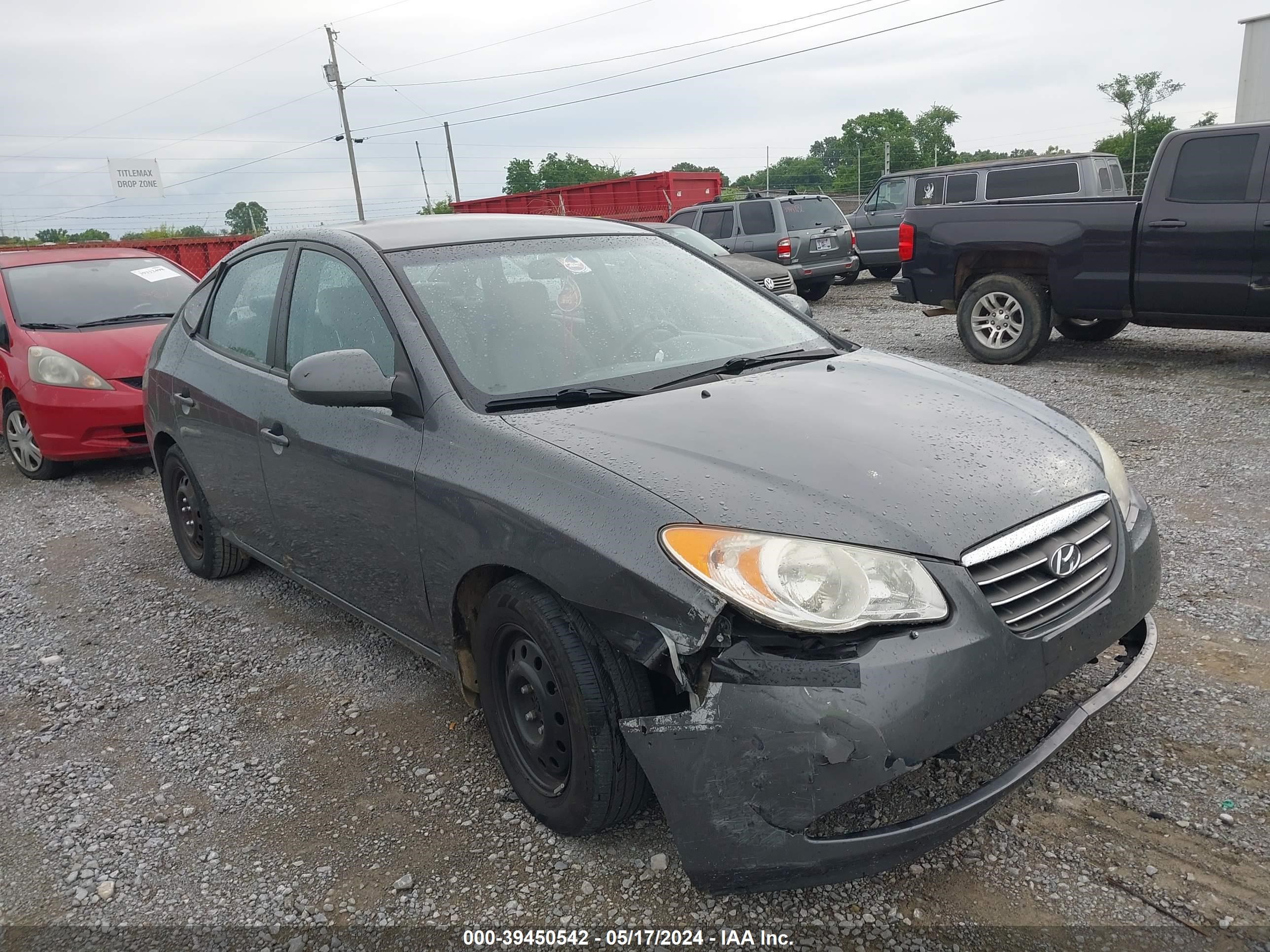 hyundai elantra 2009 kmhdu46d49u631701