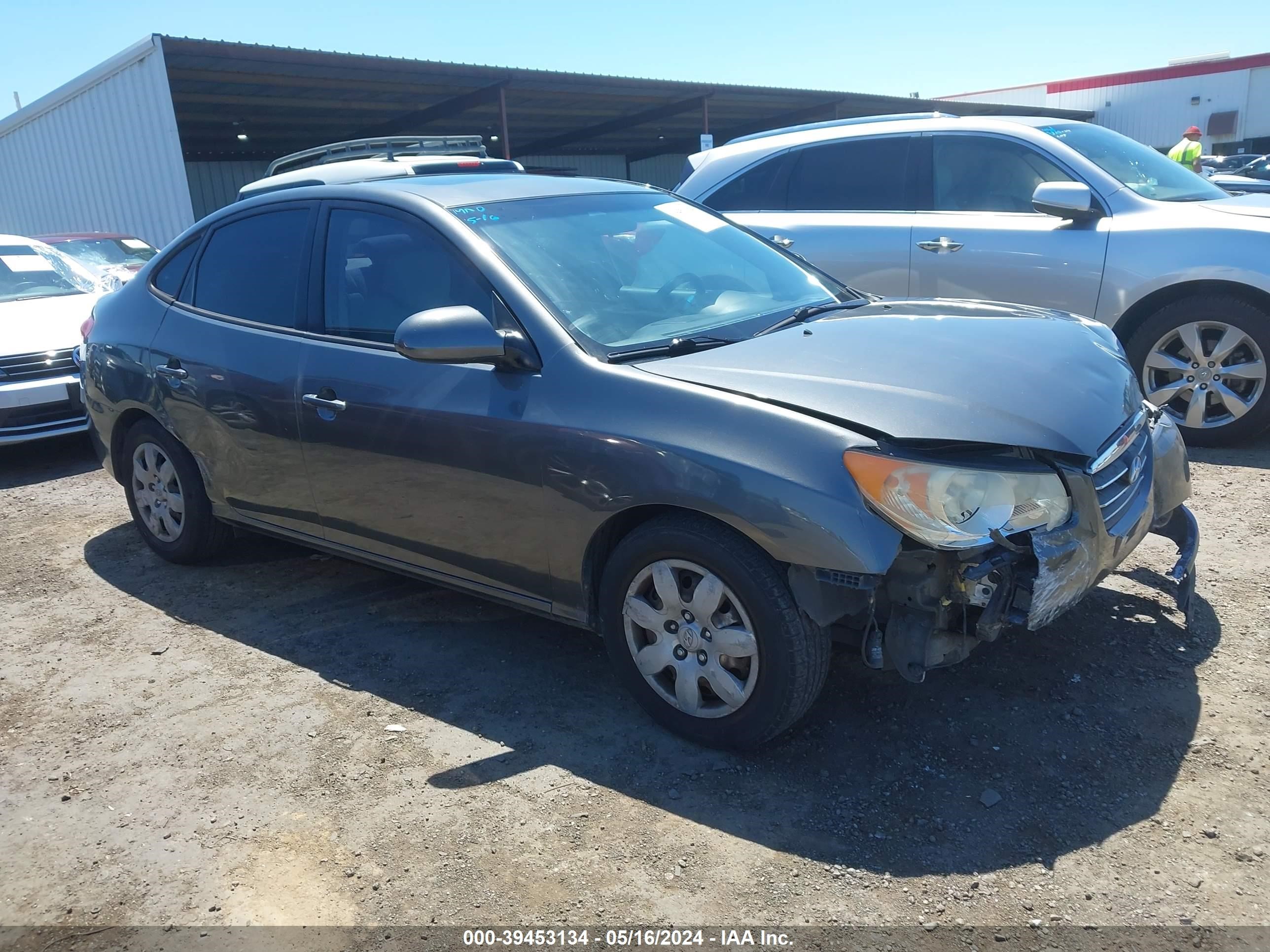 hyundai elantra 2007 kmhdu46d57u226329