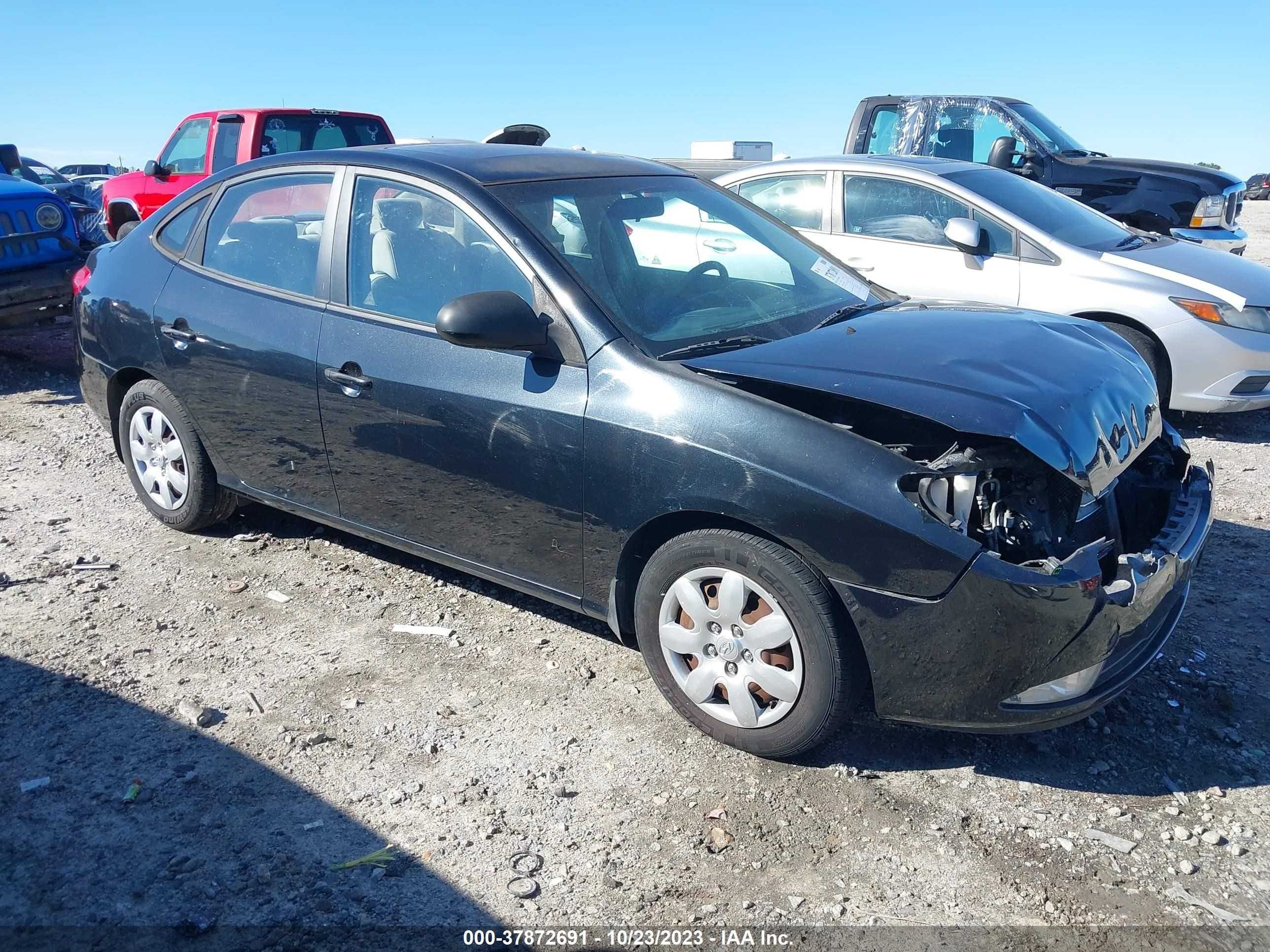 hyundai elantra 2009 kmhdu46d59u609027