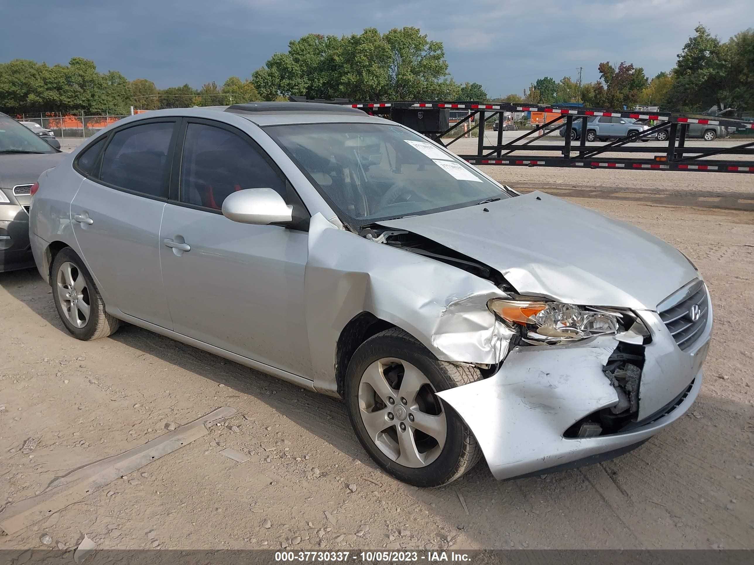 hyundai elantra 2009 kmhdu46d59u693494