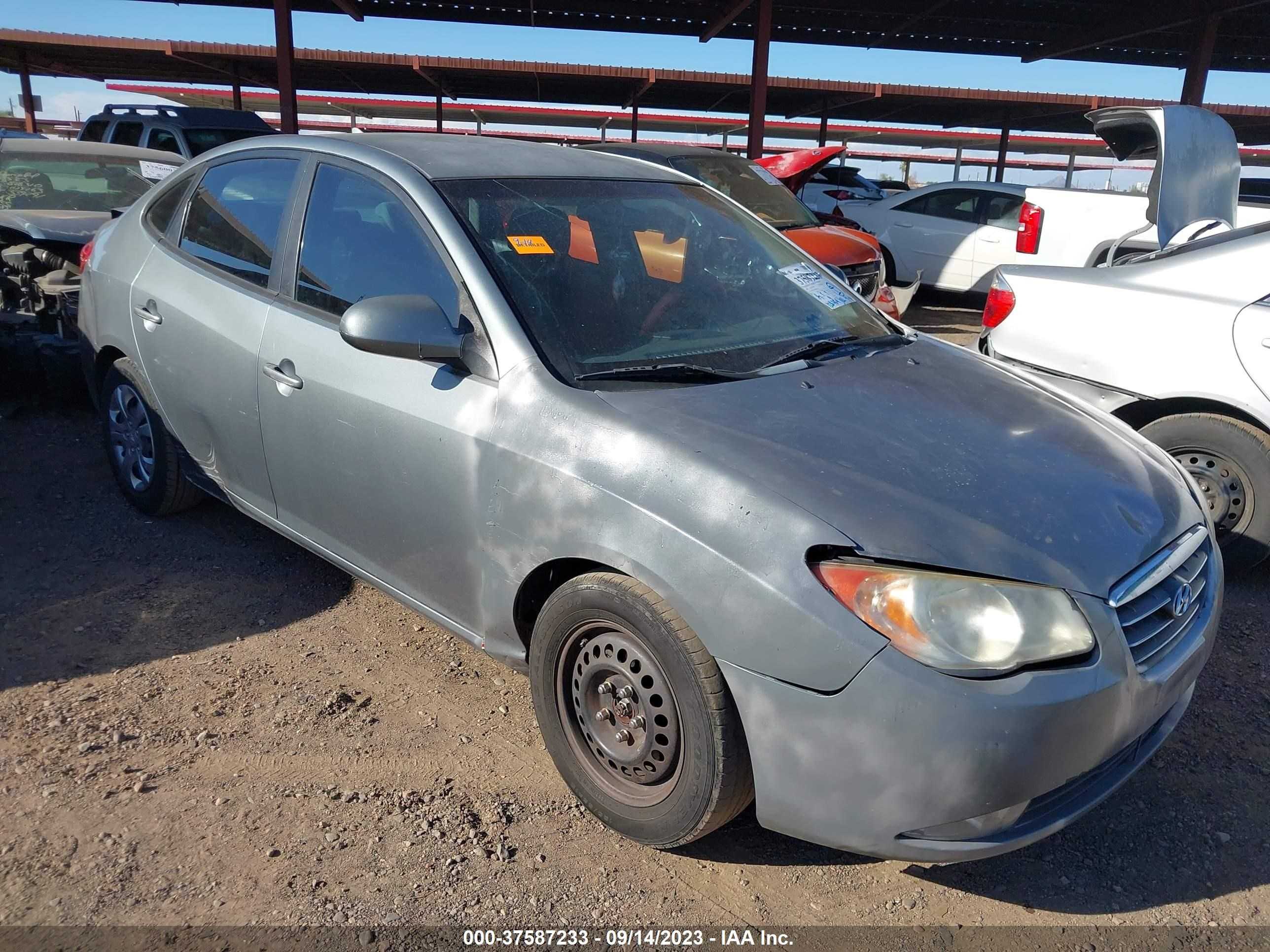 hyundai elantra 2009 kmhdu46d59u806764