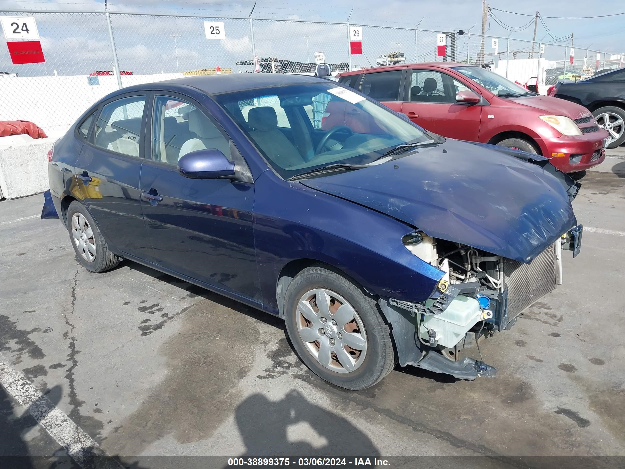 hyundai elantra 2008 kmhdu46d68u318972