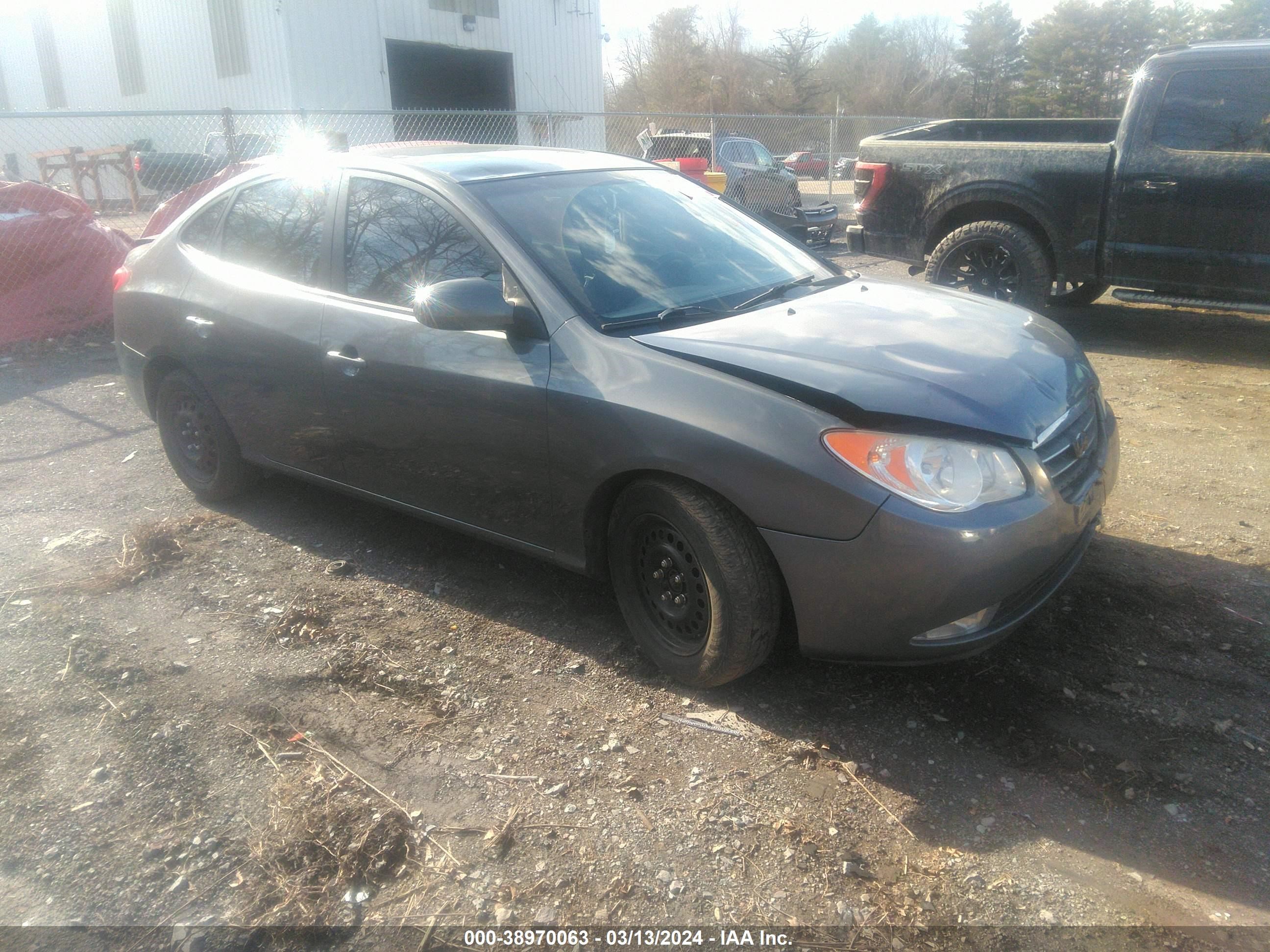 hyundai elantra 2008 kmhdu46d68u485946