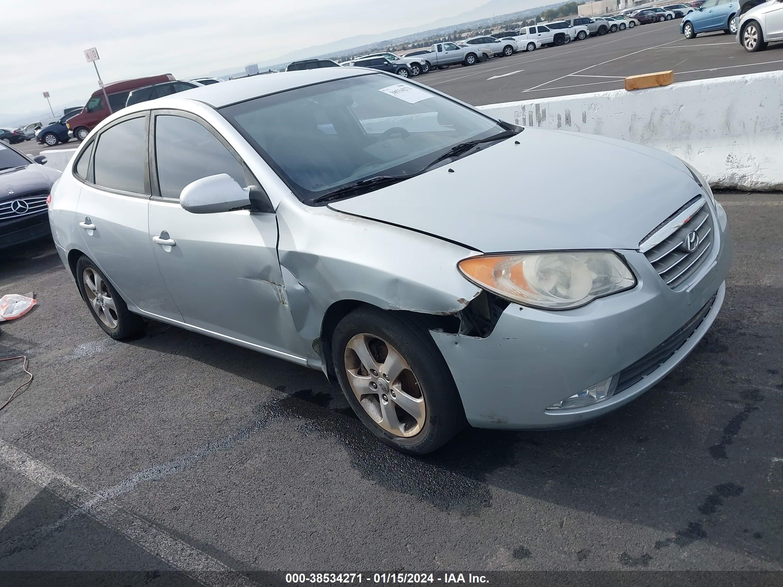 hyundai elantra 2009 kmhdu46d69u595249