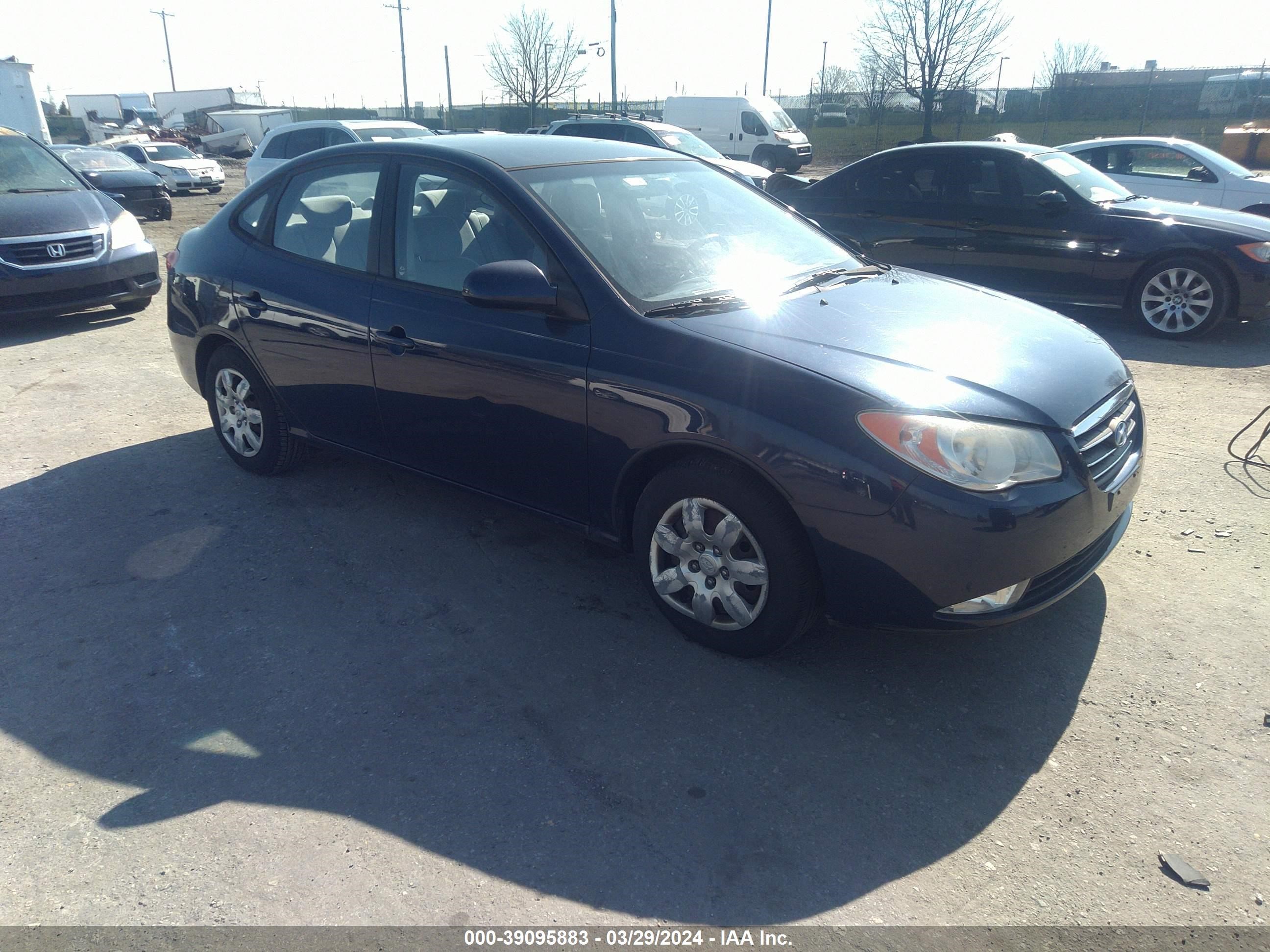 hyundai elantra 2008 kmhdu46d78u467049