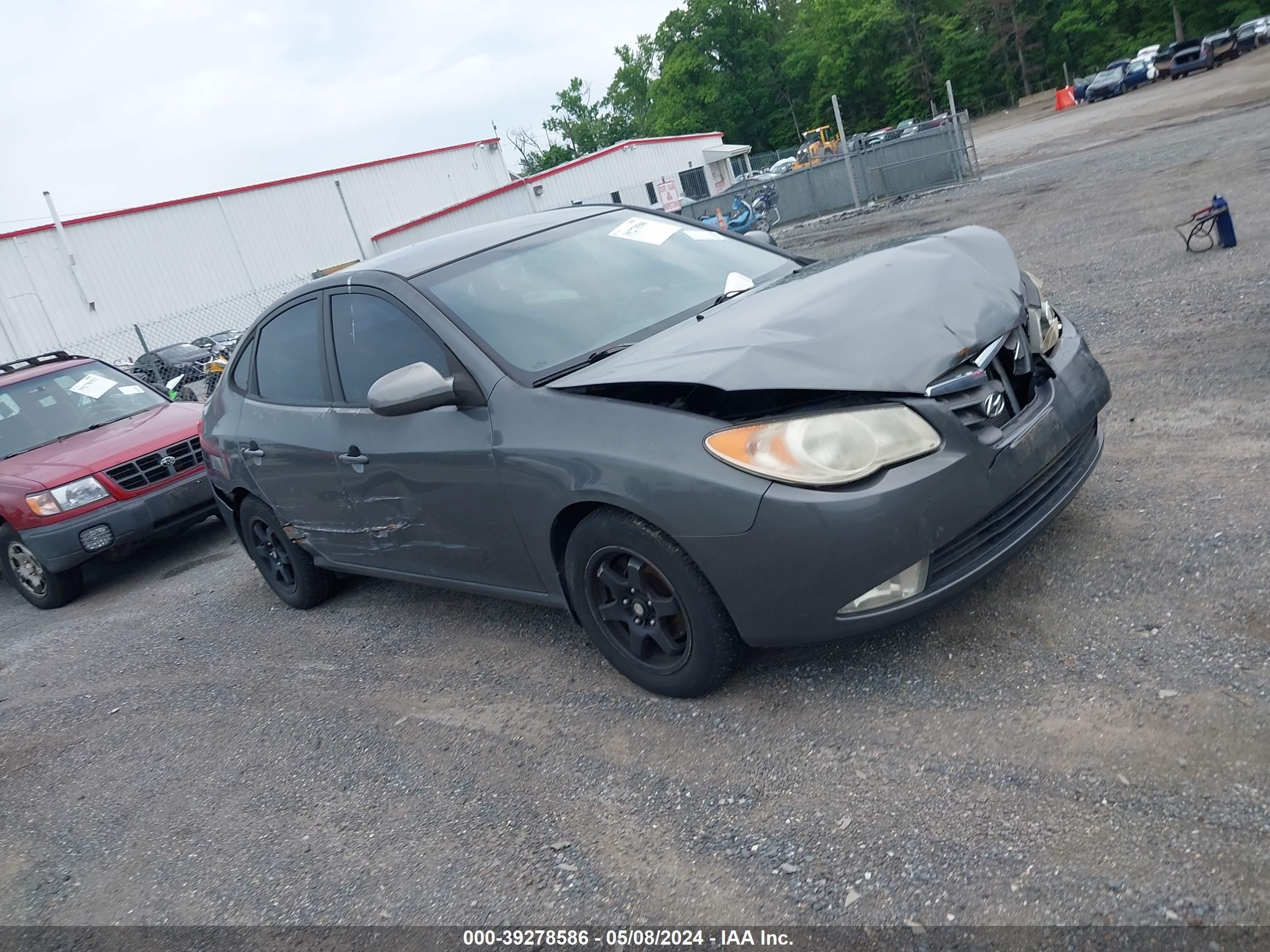 hyundai elantra 2008 kmhdu46d88u396332