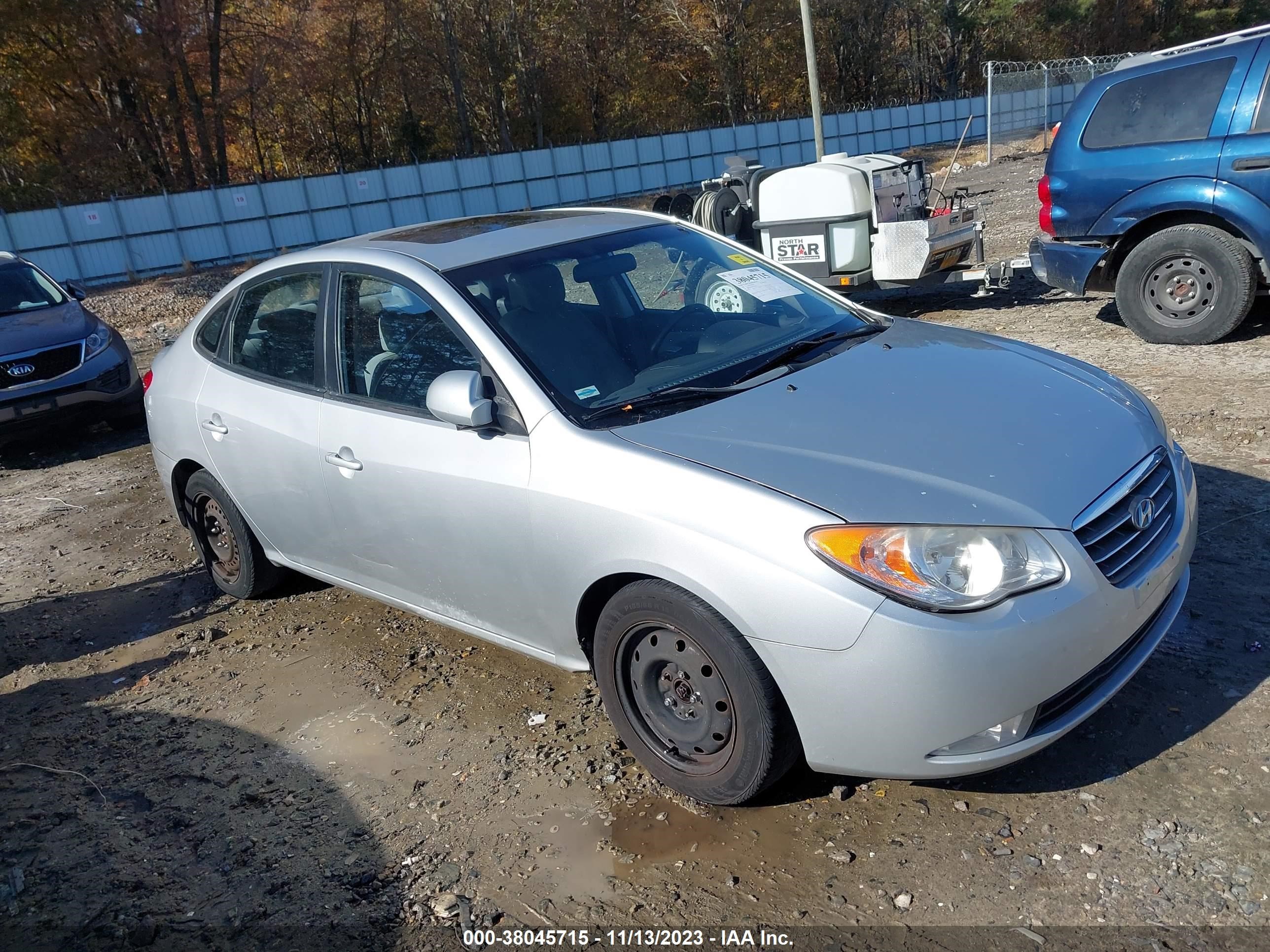 hyundai elantra 2008 kmhdu46d88u435632