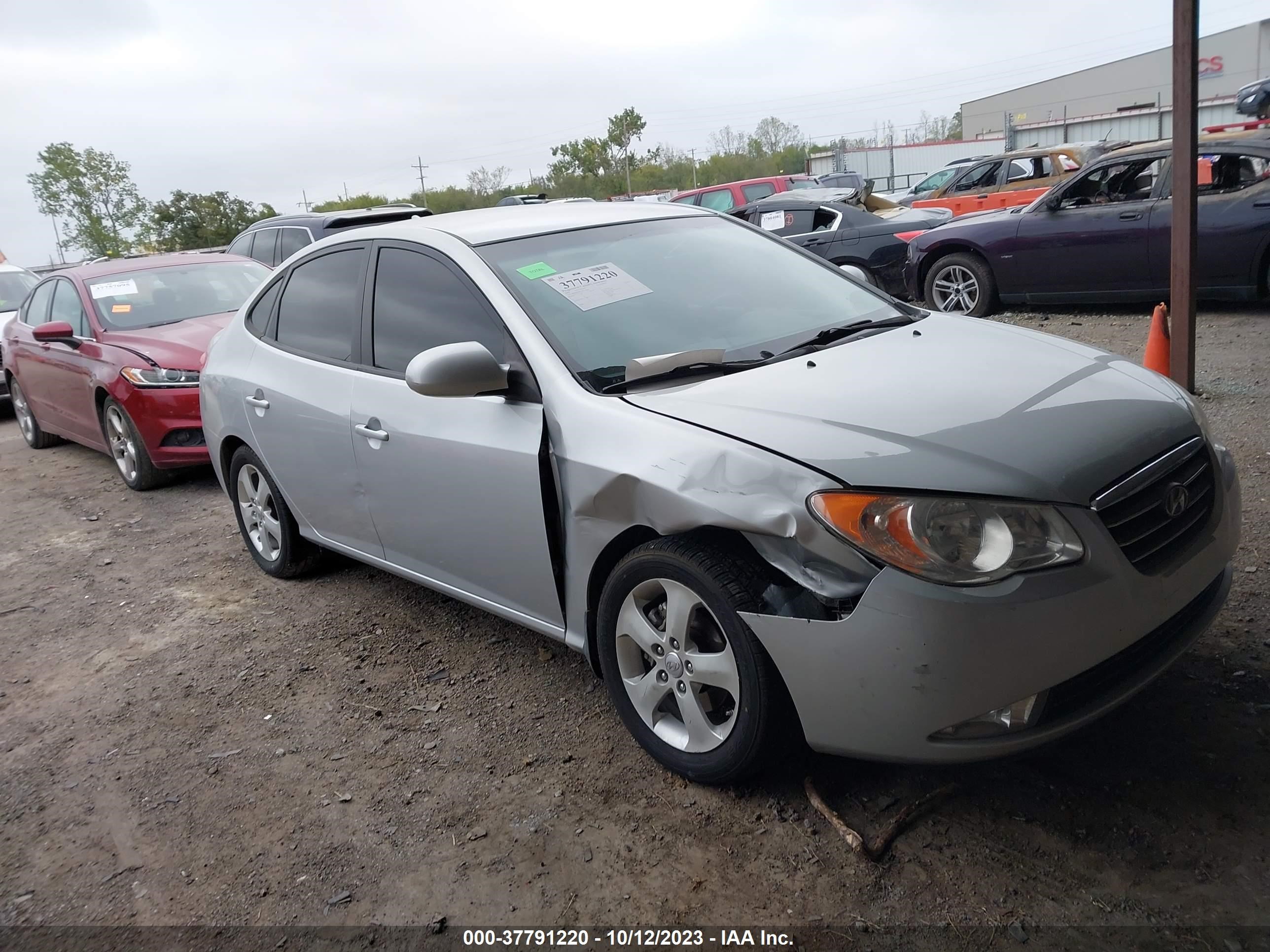 hyundai elantra 2009 kmhdu46dx9u652696