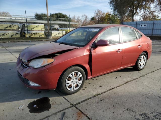 hyundai elantra 2010 kmhdu4ad1au063581