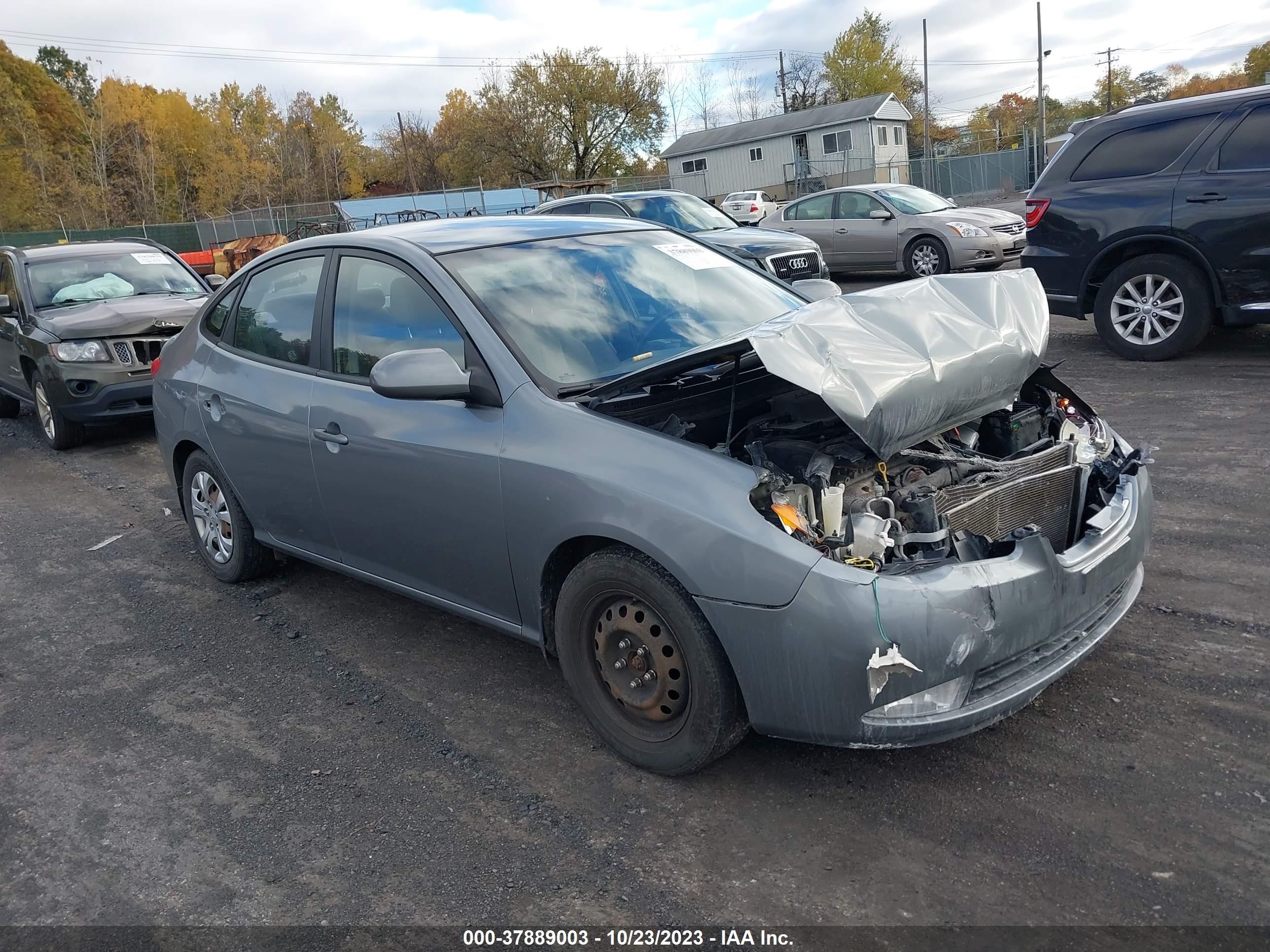 hyundai elantra 2010 kmhdu4ad3au148132