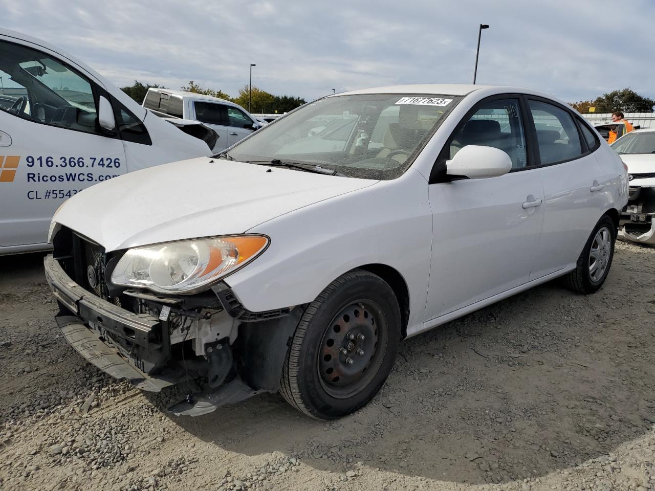 hyundai elantra 2010 kmhdu4ad9au923338