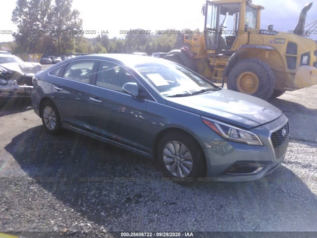 hyundai sonata hybrid 2016 kmhe24l18ga018645