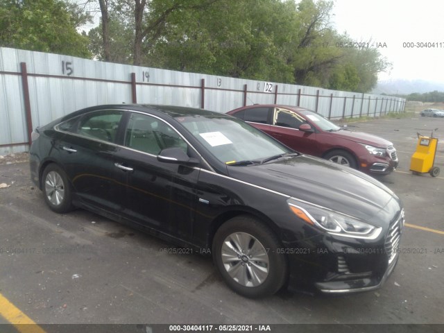 hyundai sonata hybrid 2019 kmhe24l36ka090874