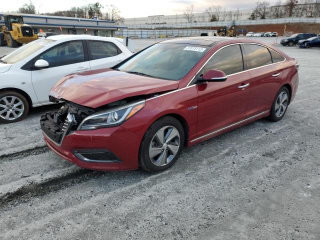 hyundai sonata hybrid 2016 kmhe34l13ga008246