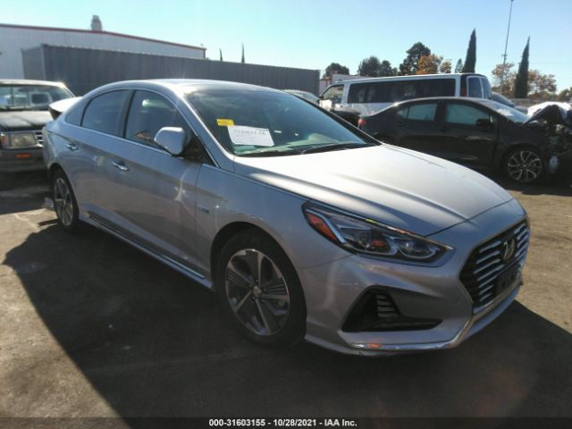 hyundai sonata hybrid 2018 kmhe34l35ja079554