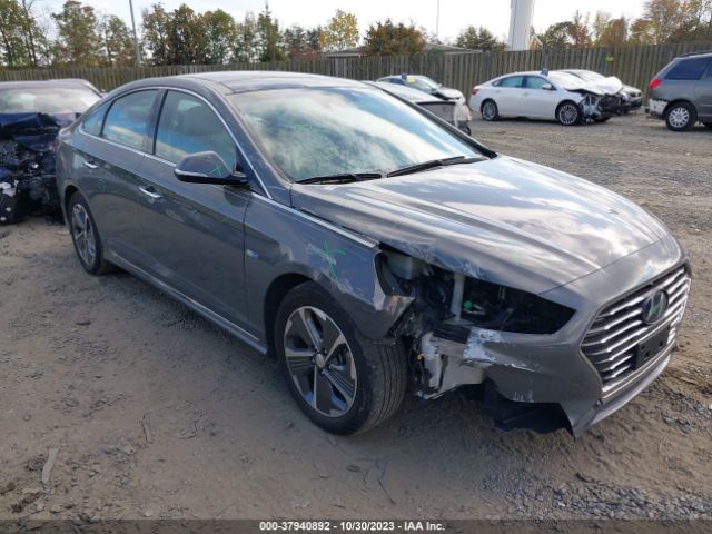 hyundai sonata hybrid 2019 kmhe34l37ka093585