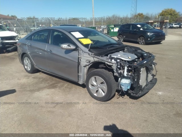 hyundai sonata hybrid 2013 kmhec4a40da066646