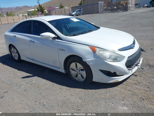 hyundai sonata hybrid 2013 kmhec4a40da070292