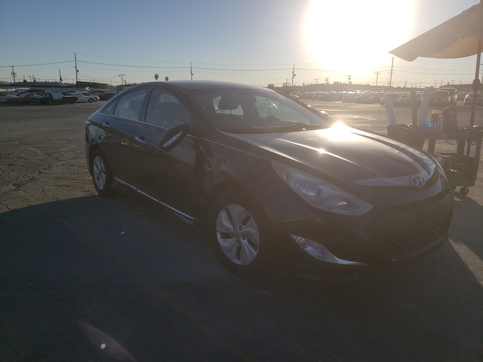 hyundai sonata hyb 2013 kmhec4a41da066946