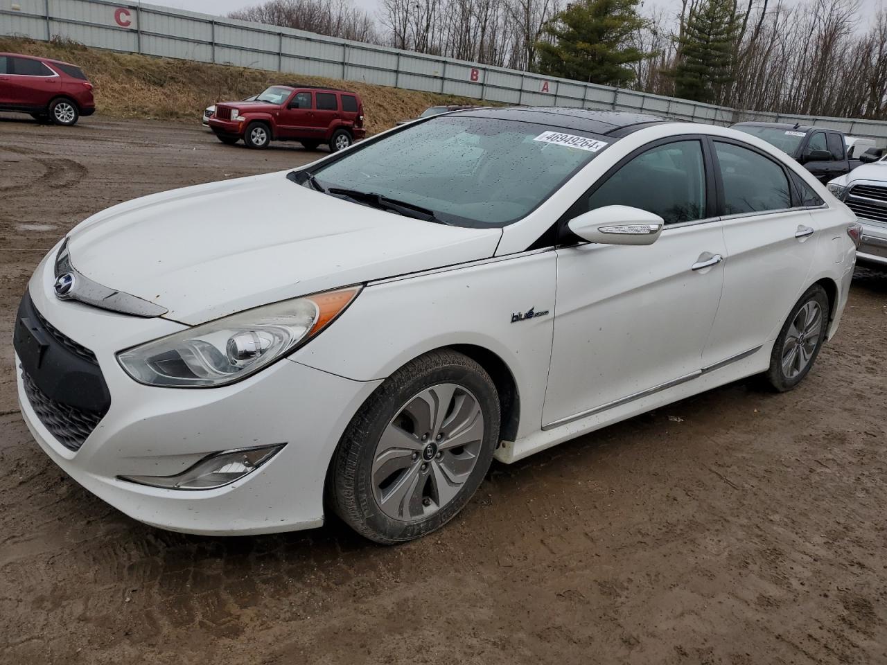 hyundai sonata 2013 kmhec4a41da069457