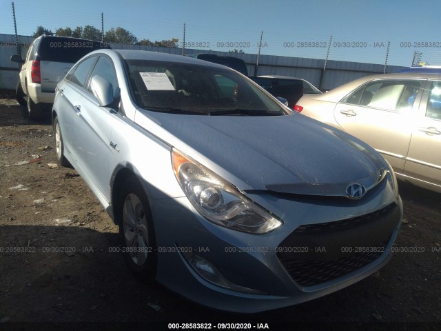 hyundai sonata hybrid 2013 kmhec4a41da078143