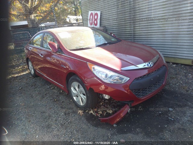 hyundai sonata hybrid 2013 kmhec4a42da082993