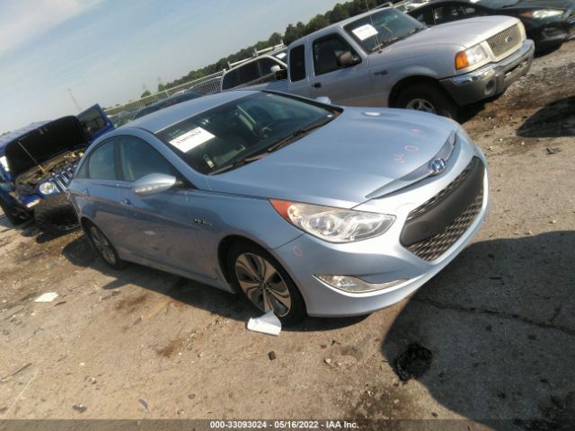 hyundai sonata hybrid 2013 kmhec4a42da084193