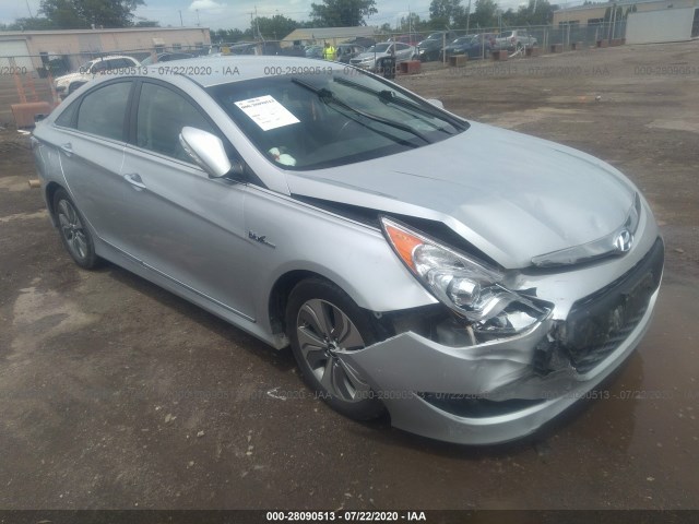 hyundai sonata hybrid 2013 kmhec4a42da097705