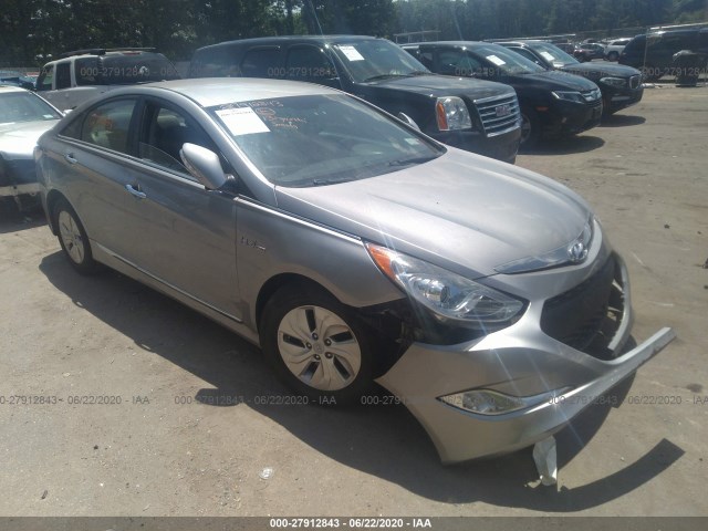 hyundai sonata hybrid 2013 kmhec4a43da074045