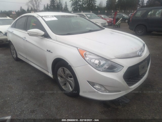 hyundai sonata hybrid 2014 kmhec4a43ea111760