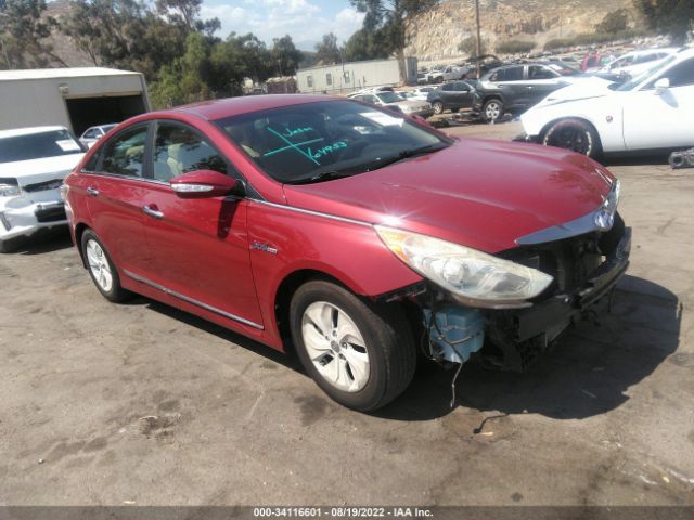 hyundai sonata hybrid 2013 kmhec4a44da065077