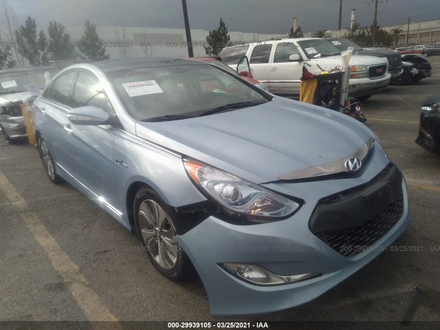 hyundai sonata hybrid 2013 kmhec4a44da076712