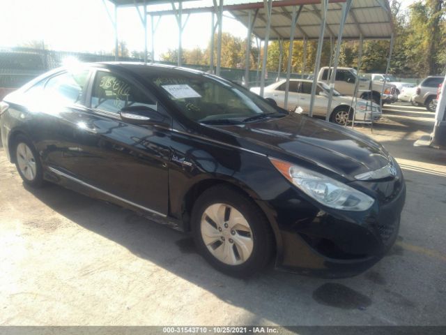 hyundai sonata hybrid 2013 kmhec4a44da078802