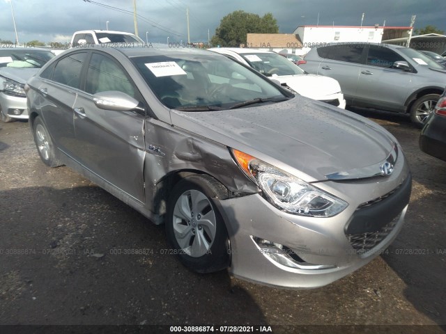 hyundai sonata hybrid 2013 kmhec4a44da084907